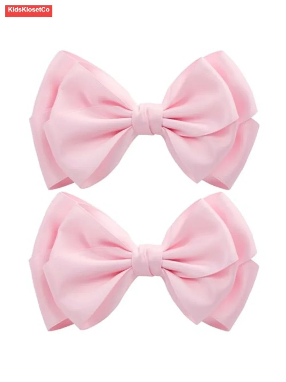 Large 6 Inch Hair Bows Thick Ribbon Boutique Alligator Clips for Girls Toddlers